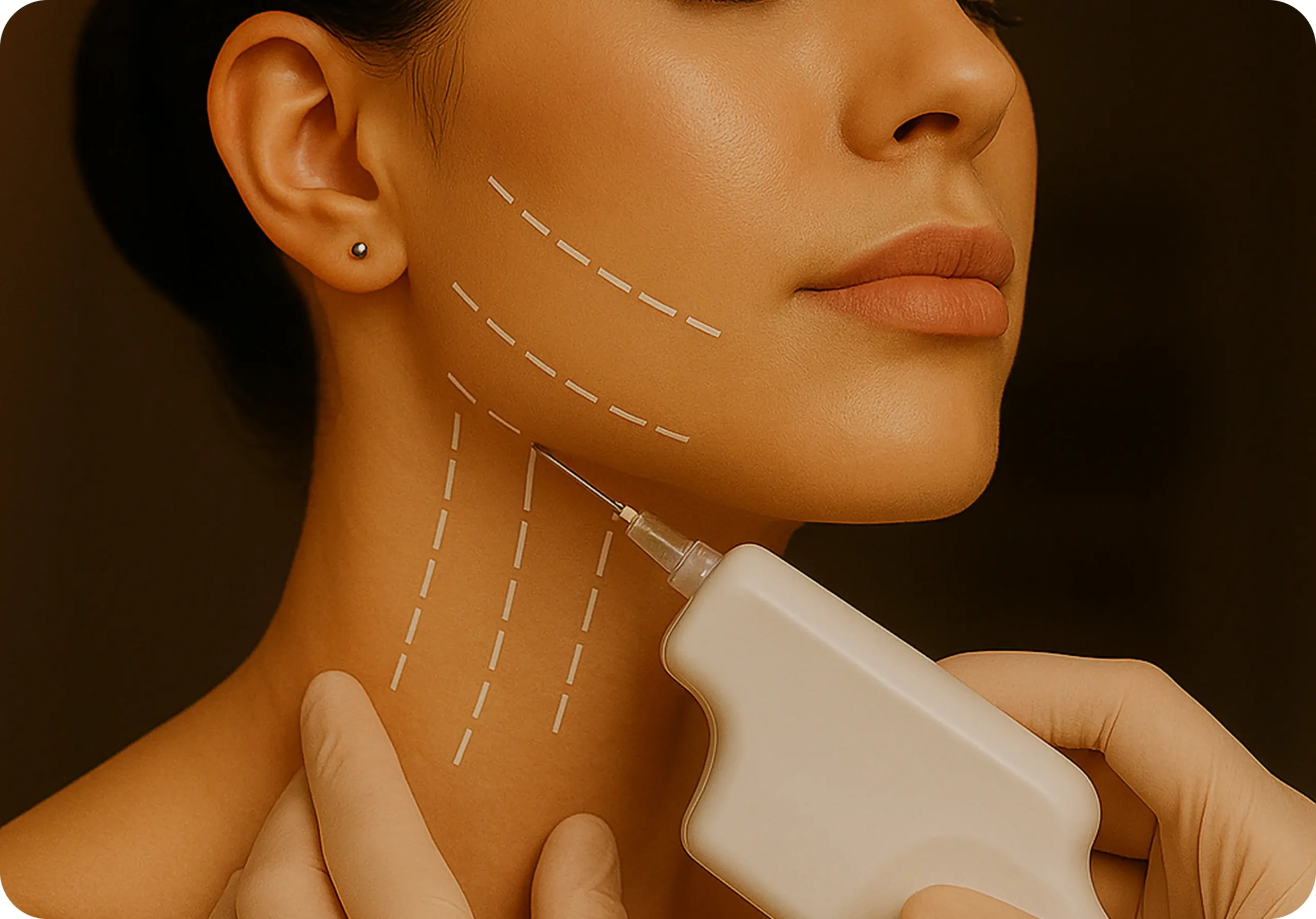 عملية الشد المصغر للوجه